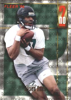 Jason Dunn Philadelphia Eagles 1996 Fleer NFL Rookie Card #152